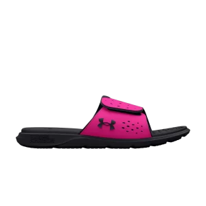 Under Armour Ignite Pro Slide GS 'Black Rebel Pink' Noir/Rebel Rose 3026039 001