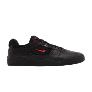 Nike Ishod Wair Premium SB 'Bred' Baskets Noir/Noir/Noir/Rouge université DV5473 001