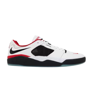 Nike Ishod Wair Premium SB 'Chicago' Baskets Blanc/Rouge université/Noir/Noir DZ5648 100