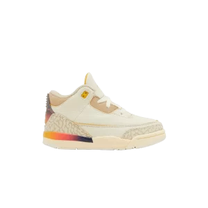 J. Balvin x Air Jordan 3 Retro TD 'Medellín Sunset' Baskets Multicolore/Multicolore FN0347 901