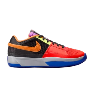 Nike Ja 1 GS 'All-Star - Check' Noir/Gris loup/Bleu clair/Cramoisi brillant/Mangerine brillante/Volt FZ8326 001