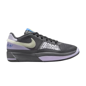 Nike Ja 1 GS 'Personal Touch' Baskets Gris Fer/Glow/Lilas/Bleu Photo Clair DX2294 002