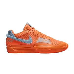 Nike Ja 1 'Mismatched' Baskets Tangerine brillante/Multicolore/Vert vapeur/Bleu clair/Ardoise cendrée FQ4796 800