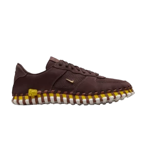 Nike Jacquemus x Wmns J Force 1 Low LX SP 'Earth' Baskets Terre/Or métallique/Bleu éclair/Jaune Tur DR0424 200