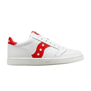 Baskets Saucony Jazz Court PU 'Blanc Rouge 'Blanc/Rouge S70759 2