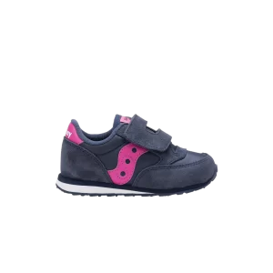 Baskets Saucony Jazz Hook & Loop Little Kid 'Navy Pink' Marine/Rose SL160377B