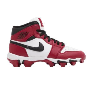 Air Jordan 1 Mid Cleat GS 'Chicago' Blanc/Noir/Rouge HF6883 106