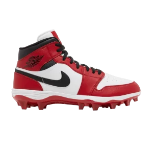 Air Jordan 1 Mid TD Cleat 'Chicago' 2023 Blanc/Noir/Rouge université FJ6805 106