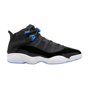 Air Jordan 6 Rings 'Black University Blue' Anthracite/Noir/Blanc/University Bleu 322992 041