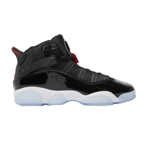 Air Jordan 6 Rings GS 'Black Gym Red' Noir/Blanc/Rouge 323419 064