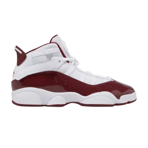 Air Jordan 6 Rings GS 'Team Red' Blanc/Team Rouge 323419 165