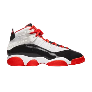 Air Jordan 6 Rings GS 'White Black Team Orange' Blanc/Noir/Voile/Team Orange DV1345 108