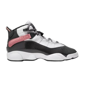 Air Jordan 6 Rings GS 'White Red Stardust' Blanc/Rouge Stardust/Vert Vapeur/Anthracite DV3178 101