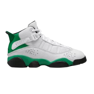 Air Jordan 6 Rings PS 'White Lucky Green' Blanc/Noir/Lucky Vert 323432 131