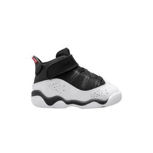 Air Jordan 6 Rings TD 'Noir Blanc Rouge' Noir/Blanc/Université Rouge 323420 067