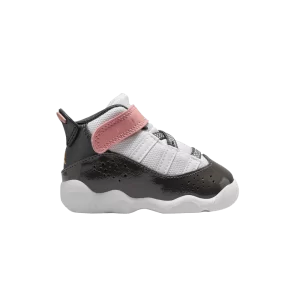 Air Jordan 6 Rings TD 'White Red Stardust' Blanc/Rouge Stardust/Vert Vapeur/Anthracite DV3179 101