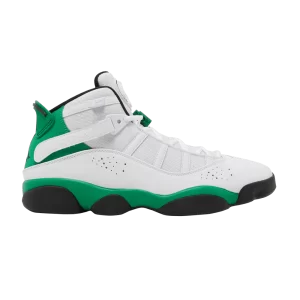Air Jordan 6 Rings 'White Lucky Green' Blanc/Noir/Lucky Vert 322992 131