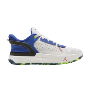 Air Jordan Day 1 EasyOn GS 'White Storm Blue' Blanc/Bleu tempête/Bleu trésor/Rouge université FQ1306 100