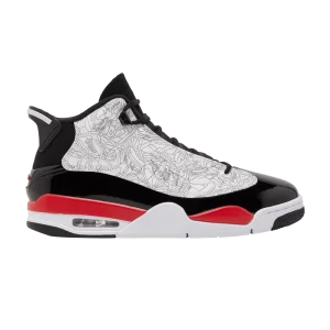 Air Jordan Dub Zero 'Fire Red' Blanc/Noir/Rouge Feu 311046 162