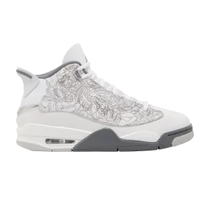Air Jordan Dub Zero 'White Cool Grey' Blanc/Argent Métallique/Gris Neutre/Gris Cool 311046 107