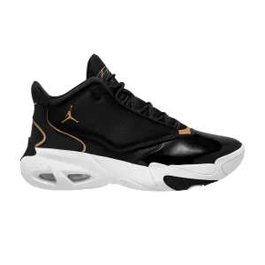 Air Jordan Max Aura 4 'Black Metallic Gold' Noir/Blanc/Or Métallique DN3687 007
