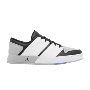Air Jordan Nu Retro 1 Low 'Light Smoke Grey' Blanc/Gris fumée clair/Rouge/Noir DV5141 106
