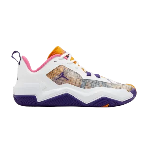 Air Jordan One Take 4 'Lakers' Blanc/Or Canyon/Pinksicle/Court Violet DO7193 100
