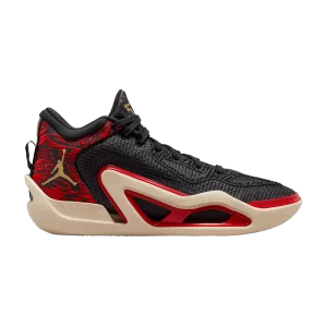 Air Jordan Tatum 1 PF 'Zoo' Noir/Rouge université/Plage/Or métallique DX6734 001