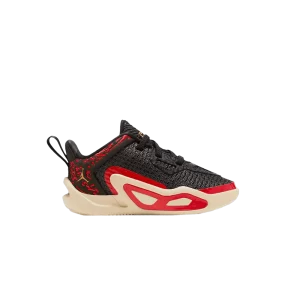 Air Jordan Tatum 1 TD 'Zoo' Noir/Or métallique/Rouge université/Plage FJ4655 001