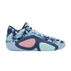 Baskets Air Jordan Tatum 2 'Denim' Bleu vide/Bleu Leche/Tropical Twist/Corail blanchi HJ4420 400
