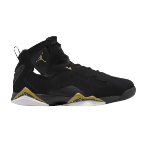 Air Jordan True Flight 'Black Metallic Gold Speckled' Noir/Blanc/Or Métallique 342964 072