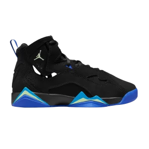 Air Jordan True Flight GS 'Black Hyper Royal' Noir/Hyper Royale/Bleu photo/Barely a Volt 343795 074