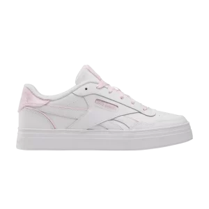 Reebok Juicy Couture x Wmns Court Advance Bold 'White Pink' Baskets Blanc/Rose/Blanc 100208834