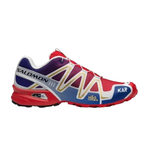 Baskets Salomon KAR L'Art de L'Automobile x Speedcross 3 'Porsche 911 GT1-98' High Risk Rouge/Blanc/Surfing the Internet L47674500