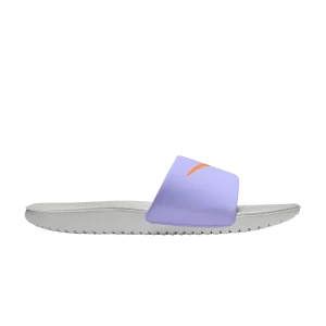 Nike Kawa Slide GS 'Purple Pulse Total Orange' Violet Pulse/Light Iron Ore/Photon Dust/Total Orange FJ8812 500