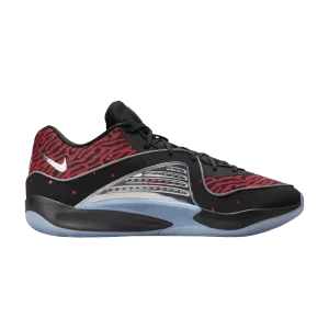 Nike KD 16 EP 'Slim Reaper' Baskets Noir/Argent métallique/Cramoisi brillant/Bleu tonnerre DV2916 004
