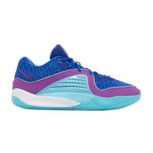 Nike KD 16 'Ready, Play' Baskets Royal profond/Argent métallique/Hyper Royal/Violet vif DV2917 401