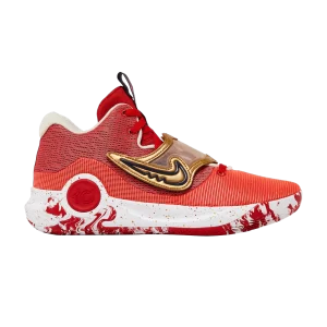 Nike KD Trey 5 X 'University Red Metallic Gold' Rouge université/Midnight Navy/Marron clair/Or métallique DD9538 600