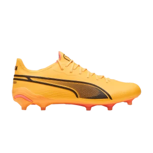 Puma King Ultimate FG AG 'Forever Faster Pack' Baskets Solar Stream/Noir/Sunset Glow 107563 08