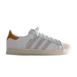 adidas Kith x Superstar J 'Classics Program - Mango' Baskets Chaussures blanches/Couleur blanche KITH SUPERSTAR J MANGO