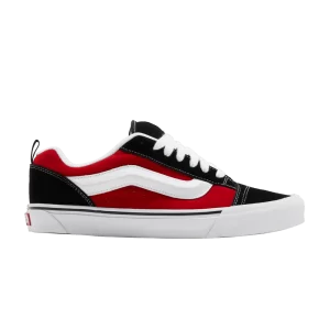Vans Knu-Skool 'Black Red' Baskets Rouge/True White VN0009QC6RT