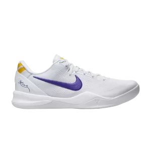 Nike Kobe 8 Protro 'Lakers Home' Blanc/Court Violet/University Gold HF9550 100