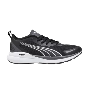 Puma Kruz Nitro Big Kid 'Black Silver' Baskets Noir/Blanc/Charbon foncé/Argent 378878 02