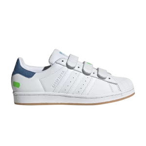 adidas KSENIASCHNAIDER x Wmns Superstar 'White Clear Blue' Baskets Blanc Nuage/Blanc Nuage/Pure Bleu IG5927