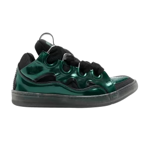 Lanvin Curb Sneaker 'Metallic Emerald' Vert Émeraude/Noir FM SKRK11 IRID P23