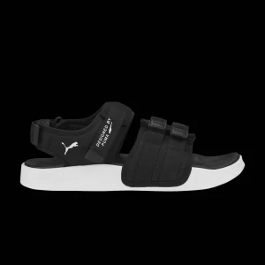 Puma Leadcat City Sandal 'Noir Blanc' Baskets Noir/Blanc 389079 01