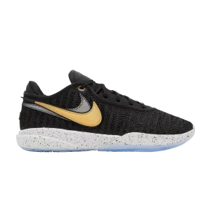 Nike LeBron 20 EP 'Fab 5' Noir/Or métallique/Blanc/Platine pur DJ5422 003