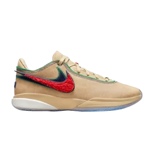 Nike LeBron 20 'Four Horsemen' Sésame/Cramoisi clair/Voile/Midnight Fleet DV9090 200