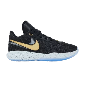 Nike LeBron 20 GS 'Fab 5' Noir/Or métallique/Blanc/Platine pur DQ8651 003