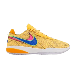 Nike LeBron 20 'James Gang' Orange laser/Bleu/Hyper rose/Blanc DJ5423 801